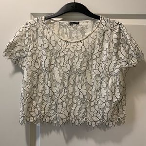 Zara Lace Crop Top
